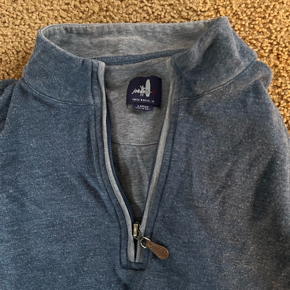 Mens Casual Johnnie-O 3/4 Zip